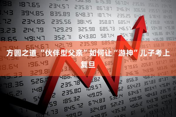 方圆之道 “伙伴型父亲”如何让“游神”儿子考上复旦
